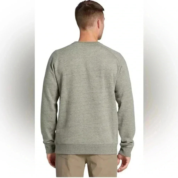 VRST New With Tags Men's Size Small Legacy Fleece Crewneck Earl Gray Pure Black - Picture 4 of 6